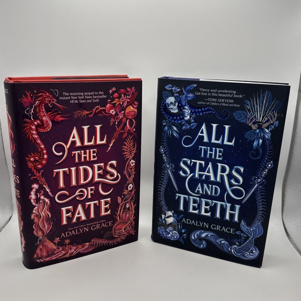 All the Stars and Teeth Duology by Adalyn Grace Hardcover (Books 1 and 2) 1st Ed